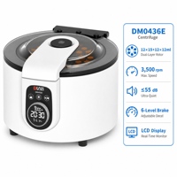 Centrífuga de Laboratorio Clínica y Médica con Rotor de Doble Capa, 15ml/12ml, 3500rpm, Ultra Silenciosa (55dB), Freno Ajustable y Pantalla LCD