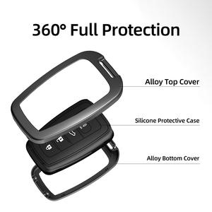 Funda para Llave de <span class=keywords><strong>Toyota</strong></span> Camry, Compatible con Asia Dragon, Highlander, RAV4, Rongfang, Corolla, Revo, CHR, Carcasa para Llaves, Accesorios para Automóviles - Product Image 3