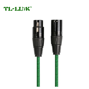 Câble de microphone XLR professionnel et câble audio vidéo connecteur de haut-parleur à faible bruit OFC à 3 broches pour caméra mâle à femelle - Product Image 3