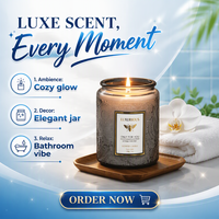 Bougie parfumée en cire de soja personnalisée avec étiquette privée, boîte cadeau, très parfumée, aromathérapie, pour les fêtes, les mariages, les cadeaux d'entreprise