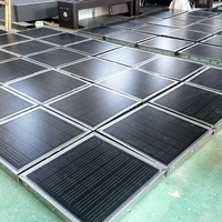Carrelage photovoltaïque intelligent avec éclairage LED pour projets paysagers connectés au réseau