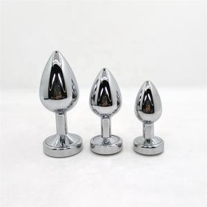 LED colorati giocattoli del sesso anale Butt <span class=keywords><strong>Plug</strong></span> con pietre di cristallo <span class=keywords><strong>vendita</strong></span> calda vibratore <span class=keywords><strong>Plug</strong></span> anale in Silicone - Product Image 6