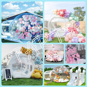 Casa Burbuja Inflable de PVC con Diseño de Cielo Estrellado, Carpa Esférica Impermeable para Exposiciones, Domo Transparente para Campamento al Aire Libre - Product Image 3