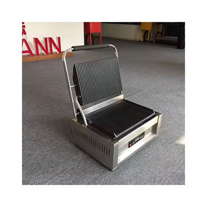 Machine à Panini Professionnelle Grande Taille avec Contrôle Électronique de la Température et <span class=keywords><strong>Plaque</strong></span> Antiadhésive - Product Image 5