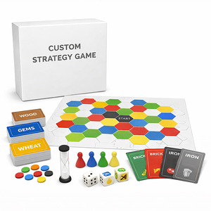 One-stop Service OEM Board Game Customization with Game Cards Rigid <b>Box</b> Packaging Manufacturer Party Table Game for Adults - Product Image 1