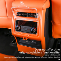 Protection anti-coup de pied pour siège arrière en ABS, accessoires de modification intérieure anti-rayures pour Haval H9 2ème génération
