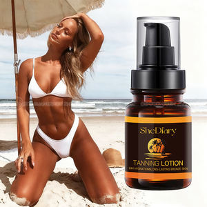 SheDiary Zhenyan Lotion de bronzage végétalienne extrême Mousse autobronzante Accélérateur de crème Ingrédient végétalien Fournisseur de produits de qualité - Product Image 1