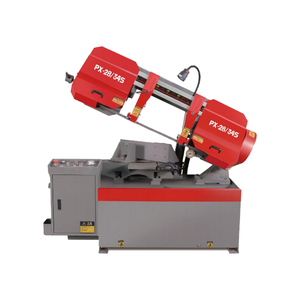 Automatische China PX-28/34S Cnc Roterende Hoek Metalen Snijband Zaagmachine Horizontale <span class=keywords><strong>Band</strong></span> Zaag Mechanische Bladspanning Methode - Product Image 1