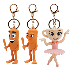 Shan hai Jing Keychain ai Shan hai Jing đồ chơi tungsahur cá mập thanh gỗ hình Mặt dây chuyền bán buôn - Product Image 3