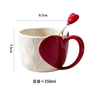 High Quality Hand Painted Cartoon Pattern Eco-friendly Stoneware <b>Ceramic</b> <b>Mug</b> Dishwasher Microwave Safe Retro Office Home Cup - Product Image 4