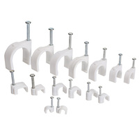 Colliers de serrage pour câbles électriques, en plastique, gris, blanc, noir, pièces, haute qualité, prix d'usine, bande plate en forme de C
