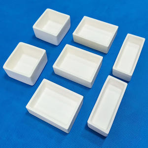Boîte de sagger en céramique Al2o3 d'alumine d'oxyde d'aluminium de corindon à hautes températures pour le frittage - Product Image 1