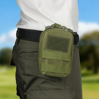 Pochette Molle tactique EDC pour l'extérieur, accessoire de chasse, ceinture durable