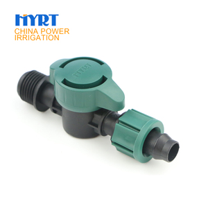16X1/2 perlengkapan sistem irigasi benang laki-laki katup pita irigasi tetes - Product Image 2