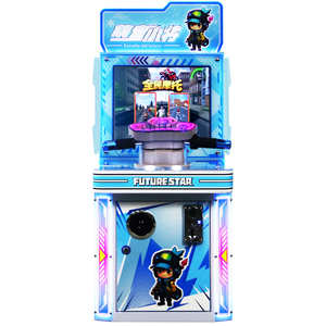 Máquina expendedora <span class=keywords><strong>de</strong></span> bolas <span class=keywords><strong>de</strong></span> tiro para niños, precio <span class=keywords><strong>de</strong></span> fábrica, juego <span class=keywords><strong>de</strong></span> arcade FEC con pantalla, para centros infantiles, con tickets <span class=keywords><strong>de</strong></span> pago y cápsulas, operada con monedas - Product Image 3