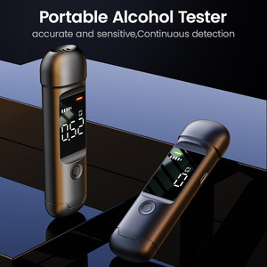Mini alcootest numérique LCD Alcootest de poche pour analyseur d'haleine Écran LCD facile à transporter Testeur d'haleine - Product Image 2