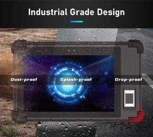 HFSecurity FP08 passaporto ID Card Scanner di codici a barre robusto Tablet biometrico identificazione delle impronte digitali per il Census - Product Image 2