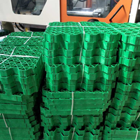 Dalle de Stabilisation de Gravier en Plastique Perméable pour Voiture et Gazon