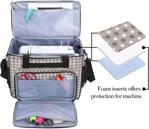 Free Sample Padding <b>Sewing</b> Machine Tote Carrying <b>Bag</b> Universal Travel <b>Sewing</b> Machine <b>Bag</b> - Product Image 2