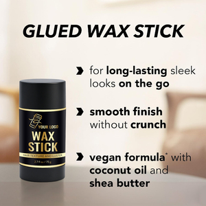 Nueva Cera para Peinar el Cabello Más Vendida, Cera en Barra para Control de Bordes con Etiqueta Personalizada, 75g - Product Image 4