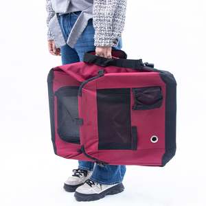 Jaula Plegable para Mascotas, con Marco de Acero, Diseño Sólido, Material Oxford, Jaula Suave para Perros, Venta al Por Mayor - Product Image 6