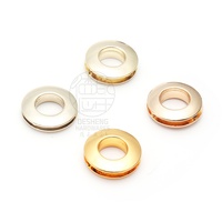 Œillet rond à vis de 13 mm de diamètre intérieur, renforcé, résistant à l'usure, qui conserve sa couleur et est lisse, adapté aux sacs pour hommes et femmes
