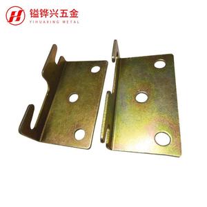 Bisagra metálica para muebles YIHUAXING YHX-4304 de hierro para montaje en superficie, para cama de madera maciza, duradera - Product Image 1