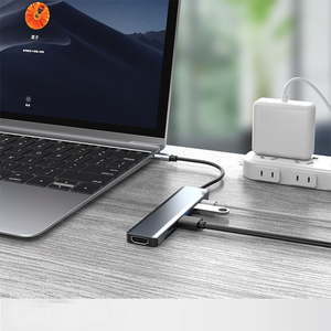 7 in 1 <strong>USB</strong> <strong>C</strong> Hub Multiport <strong>Adapter</strong> 100W PD SD/TF Card Reader+3 <strong>USB</strong>-<strong>A</strong>+USBC Docking Station for MacBook - Product Image 5