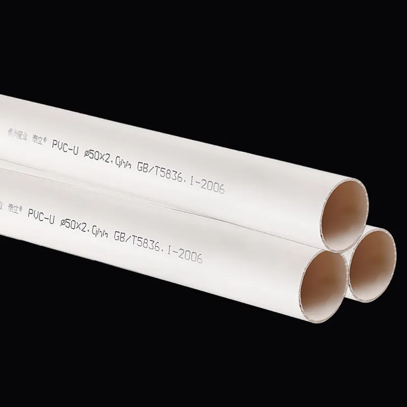 Hot Sale 2023 Haojia PVC Water Pipe PVC Drainage Pipe 4" 6" 125psi PVC Pipe List