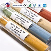 Sable époxy multicolore pour la décoration des sols de hall d'hôtel, de centre commercial et d'atelier d'art – Esthétique commerciale élégante