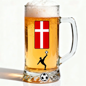 تانكار بيرة كريستالية مخصصة ألمانية زجاج بيرة مع مقبض - Product Image 6