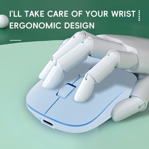 <strong>Wireless</strong> BT <strong>Mouse</strong> Portable Magic Silent Ergonomic <strong>Mice</strong> for Laptop iPad <strong>Tablet</strong> Notebook Mobile Phone Office Gaming <strong>Mouse</strong> - Product Image 5
