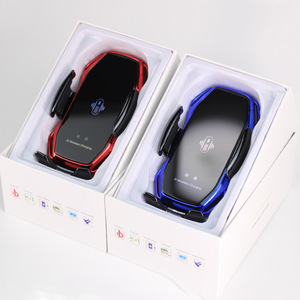 Support de téléphone inductif pour <span class=keywords><strong>voiture</strong></span> compatible avec les chargeurs sans fil Apple, Android et <span class=keywords><strong>Huawei</strong></span>, support de navigation monté sur le véhicule - Product Image 4