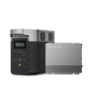 DELTA2 + 500W conduite charge rapide 1024Wh li-polymère charge rapide Interface USB matière plastique <span class=keywords><strong>1200W</strong></span> puissance de sortie avec prise - Product Image 1