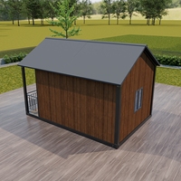 Casa Contenedor de Ensamblaje Rápido, Estructura de Contenedor Prefabricada en Paquete Plano para Alojamiento de Trabajadores de la Construcción