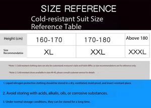 Vêtements de sécurité antigel basse température, combinaison de protection pour stations-service, gaz naturel, azote liquide, oxygène, soudage - Product Image 6
