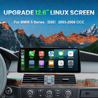 Pantalla OLED Rhythm Linux Carplay 2400x900 con Control del Volante, Mantiene las Funciones Originales para BMW