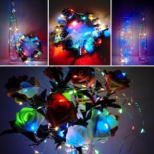 Led chai rượu vang đèn Cổ Tích chuỗi đèn Pin hoạt động IP44 cho Giáng sinh Halloween sinh nhật Wedding party trang trí nội thất - Product Image 5