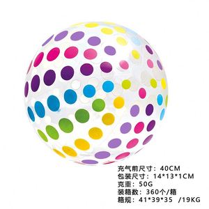 Pelota de playa gigante pequeña al por mayor, pelota de playa de PVC inflable de varios tamaños y colores, logotipo personalizado, marca para regalo promocional - Product Image 2