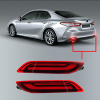 Pour Toyota Camry 2018-2024 : Feux de pare-chocs arrière modifiés avec fonctions de clignotants séquentiels et de freinage, feux dynamiques à flux continu