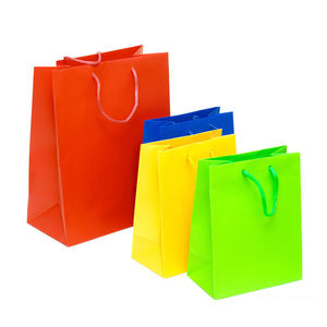 Fourre-tout de luxe <span class=keywords><strong>Euro</strong></span> Logo personnalisé Emballage de boutique recyclable pour vêtements et chaussures pour promotions avec accessoires de ruban - Product Image 3