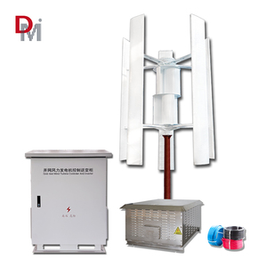 ระบบกังหันลมแกนตั้ง Deming DM8-2KW 2KW สำหรับบ้าน พร้อมใบพัดขนาดเส้นผ่านศูนย์กลาง 1550 มม. และแรงดันไฟฟ้าขาออก 220V DM8-2KW Wind DM8-2K - Product Image 2