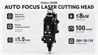 Machine de découpe laser à fibre en acier inoxydable pour chaise de camping et bureau avec découpeuse CNC haute vitesse