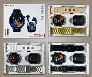 Hot Selling New M103 Round <strong>Relojes</strong> 2In1 SmartWatch With Earphones Series 9 Ultra Smartwatch - Product Image 2