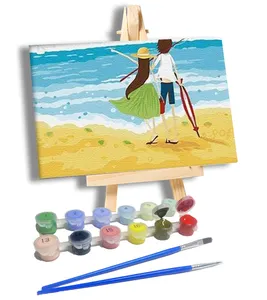 Direct Sale Variety Of Styles Diy Digital Painting For Kids Adults Paint By Number Kits Drawing On Canvas Home Decor