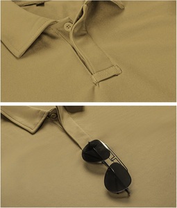 Maglietta sportiva da Golf Tennis con Logo personalizzato a manica corta ad asciugatura rapida di alta qualità - Product Image 2