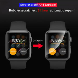 Film Hydrogel anti-rayures pour Apple Watch, réparation automatique, couverture complète, sans <span class=keywords><strong>bulle</strong></span>, protecteur d'écran, séries 5 4 - Product Image 6