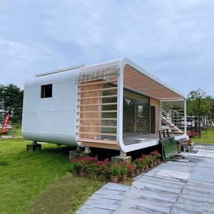 Casa Prefabricada Modular Yingrui Apple Cabin de Dos Pisos con Terraza, Estructura de Acero Galvanizado, Instalación Rápida, Diseño Moderno para Exteriores - Product Image 2