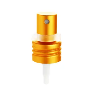 Factory Outlet 0.12 Cc Crimp Pump 15 18 20mm 400 Silver Gold Color Aluminum Crimp Sprayer Pump For Perfume