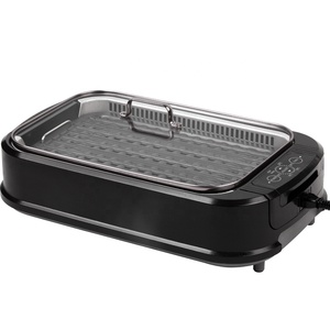 <strong>Multifunction</strong> Tabletop <strong>Electric</strong> BBQ <strong>Grill</strong> Meat and Vegetable Barbecue <strong>Grill</strong> - Product Image 2